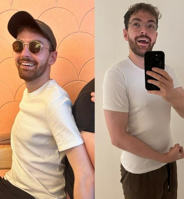 Marcus before and after